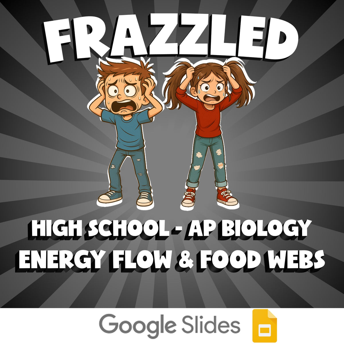 Energy Flow & Food Webs FRAZZLED Science Game - No Prep AP Biology Review