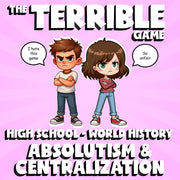 Absolutism & Centralization THE TERRIBLE GAME - No Prep World History Review