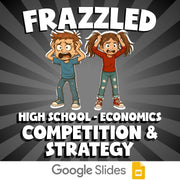 Competition & Strategy FRAZZLED Economics Game - No Prep Review Activity