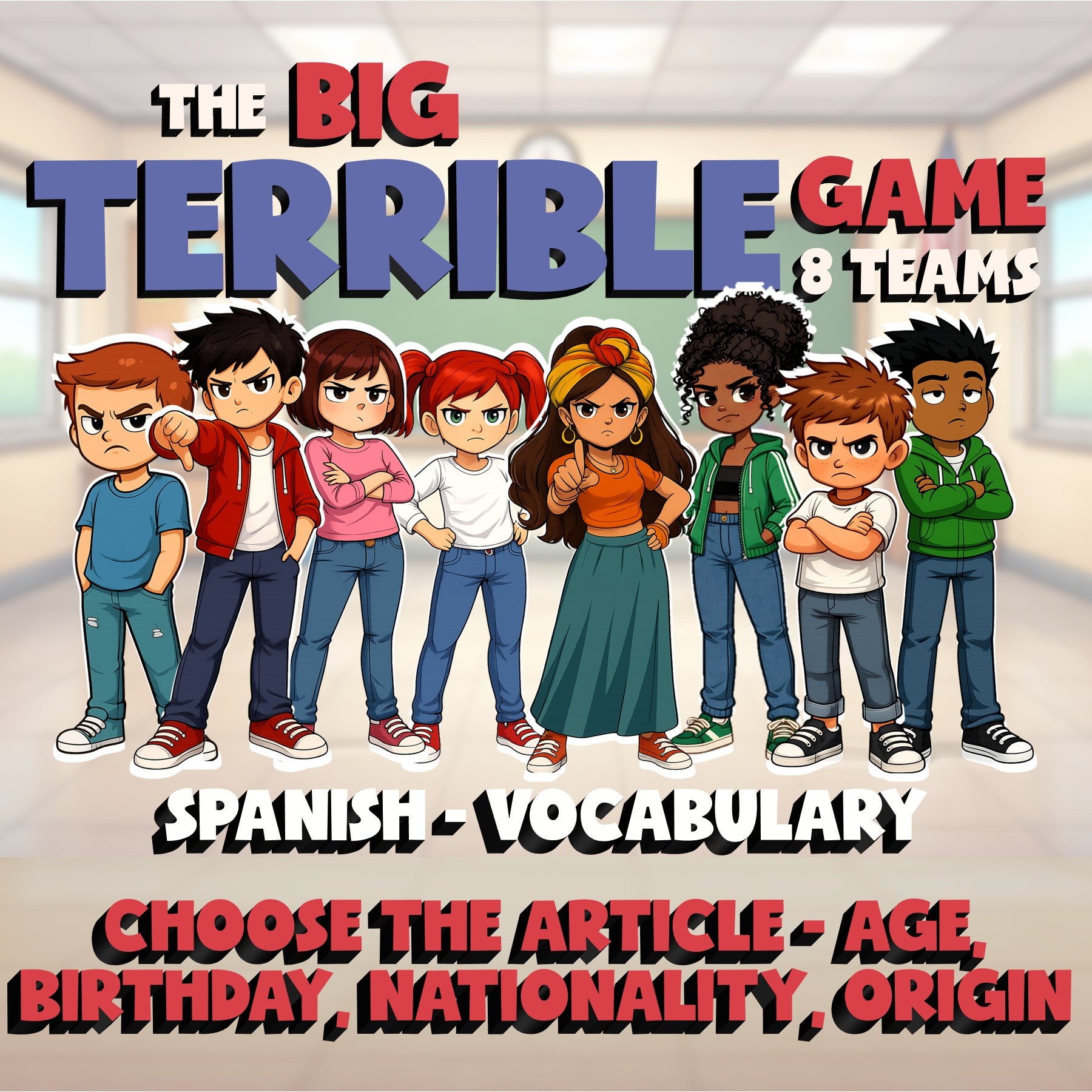 Choose The Article - Age, Birthday, Nationality, Origin BIG TERRIBLE GAME