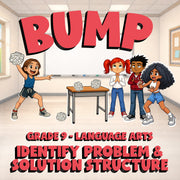 Identify Problem & Solution Structure BUMP ELA Game - No Prep Grade 9 Review