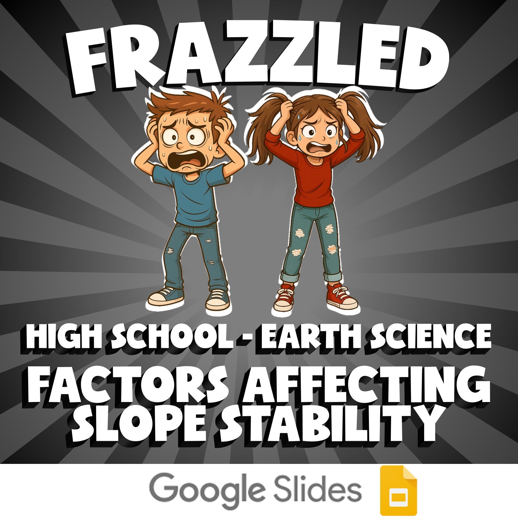 Factors Affecting Slope Stability FRAZZLED Game - No Prep Earth Science Review