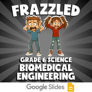 Biomedical Engineering FRAZZLED Science Game - No Prep Grade 6 Review Activity