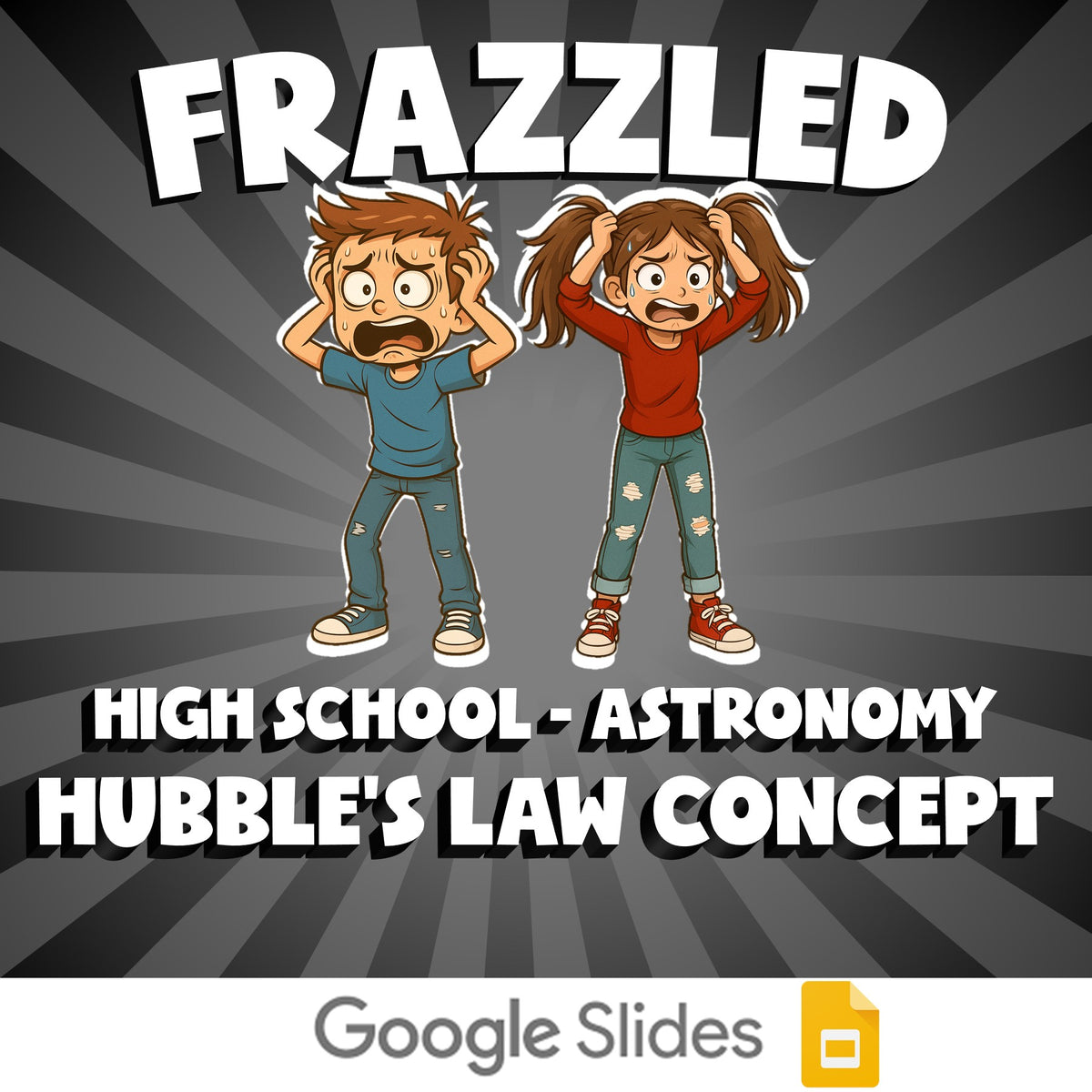 Hubble’s Law Concept FRAZZLED Science Game - No Prep Astronomy Review Activity