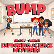 Exploring Science Mysteries BUMP Science Game - No Prep Grade 3 Review Activity