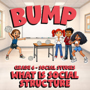 What Is Social Structure BUMP Socials Game - No Prep Grade 6 Review Activity
