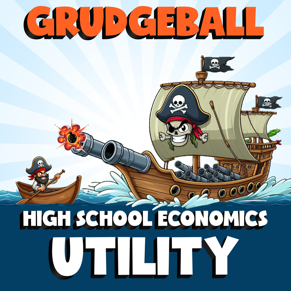 Utility GRUDGEBALL Economics Game - No Prep Review Activity