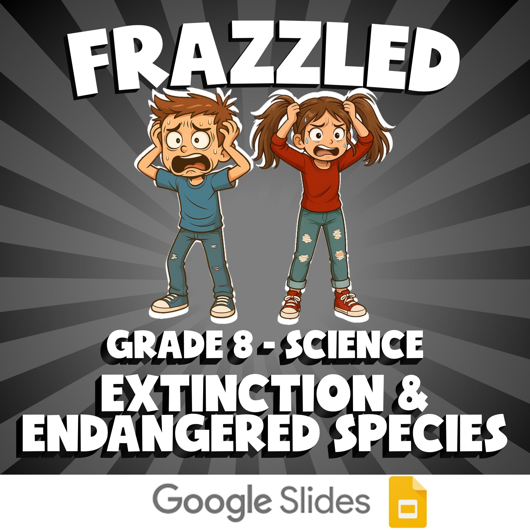 Extinction & Endangered Species FRAZZLED Science Game - No Prep Grade 8 Review