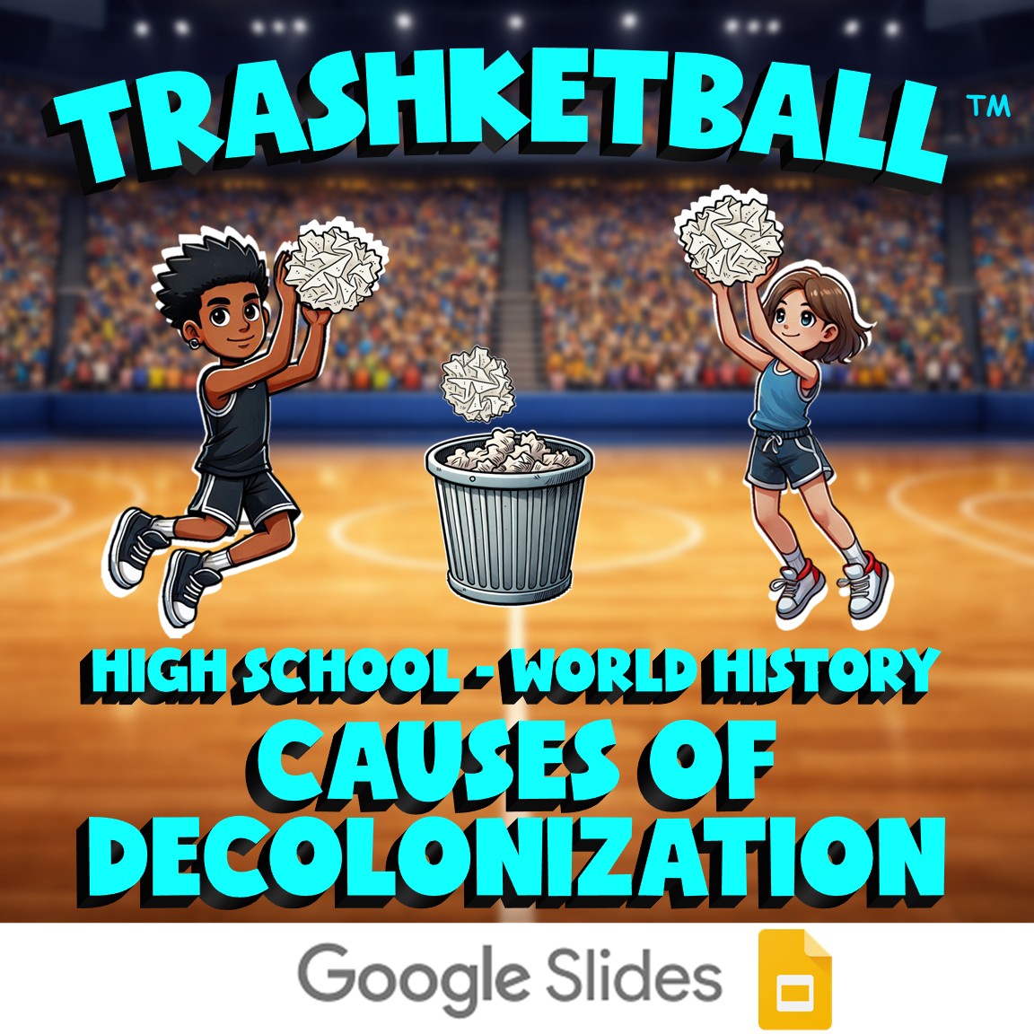 Causes of Decolonization TRASHKETBALL Game - No Prep World History Review