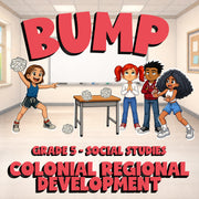 Colonial Regional Development BUMP Socials Game - No Prep Grade 5 Review