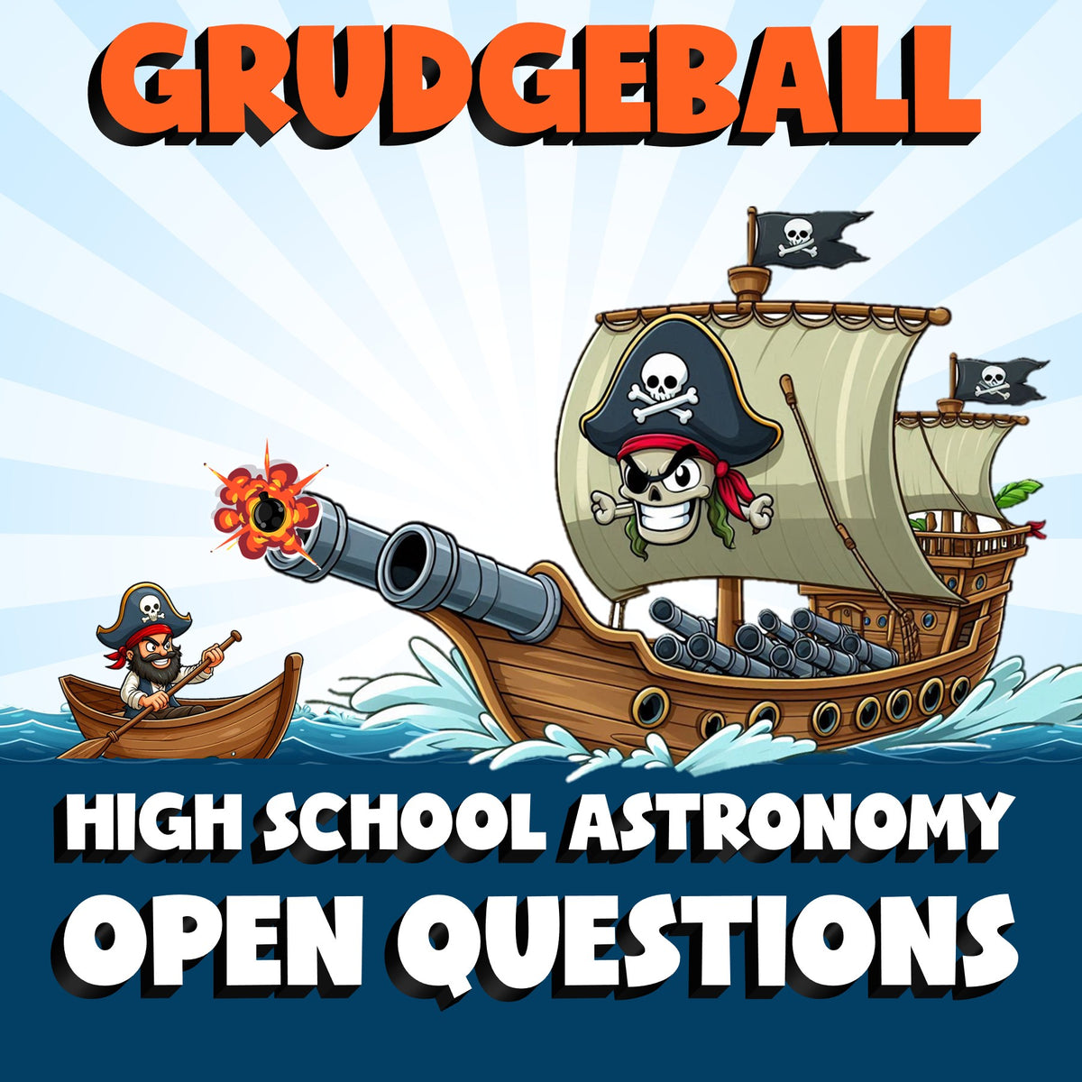 Open Questions GRUDGEBALL Science Game - No Prep Astronomy Review Activity