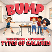 Types of Galaxies BUMP Science Game - No Prep Astronomy Review Activity