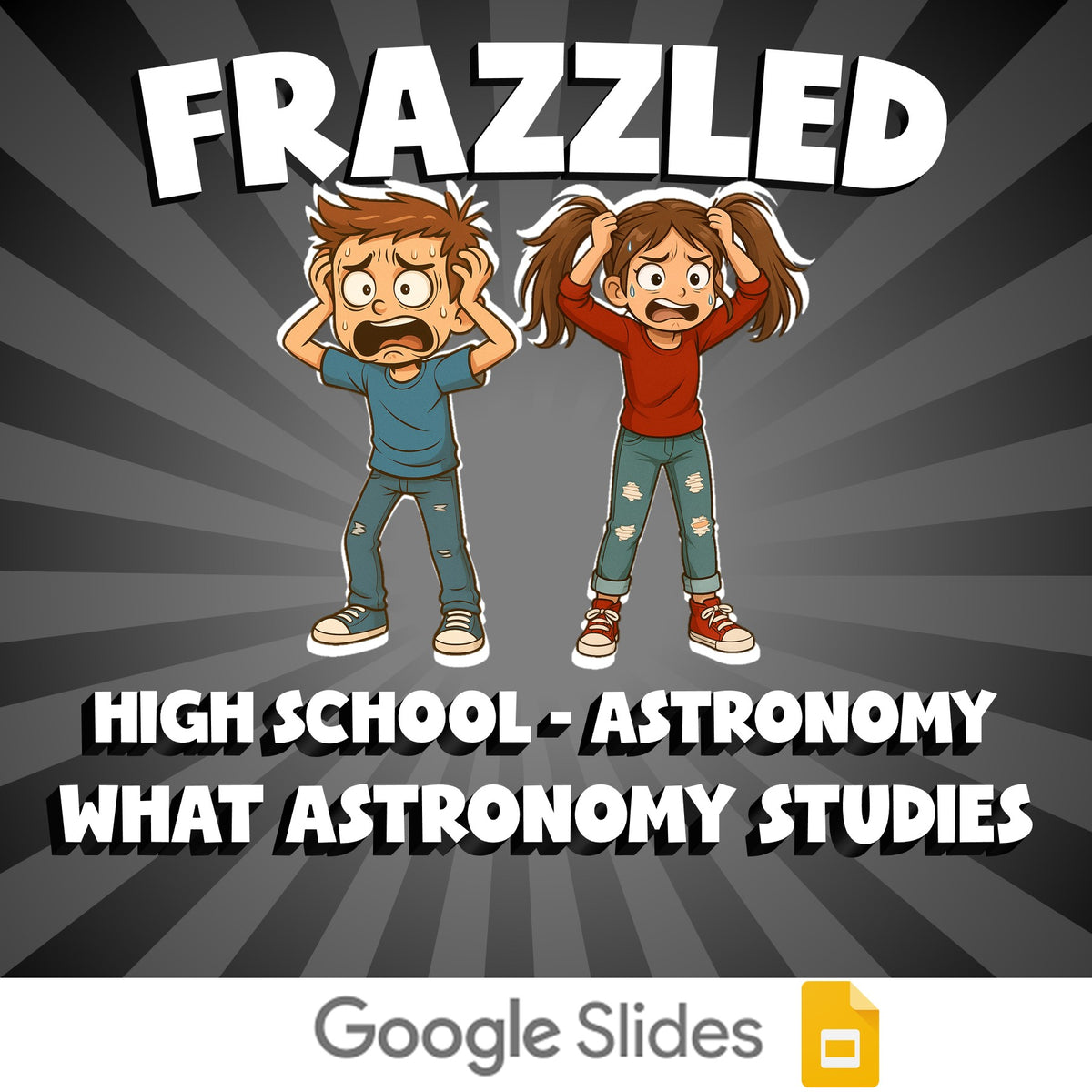 What Astronomy Studies FRAZZLED Science Game - No Prep Astronomy Review Activity