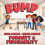 Porosity & Permeability BUMP Game - No Prep Earth Science Review Activity
