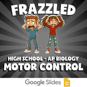 Motor Control FRAZZLED Science Game - No Prep AP Biology Review Activity