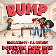 Domestic Cold War & Civil Liberties BUMP U.S. History Game - No Prep Review
