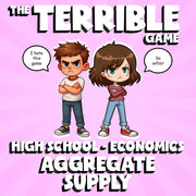 Aggregate Supply THE TERRIBLE GAME - No Prep Economics Review Activity