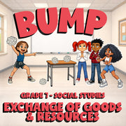 Exchange of Goods & Resources BUMP Socials Game - No Prep Grade 7 Review