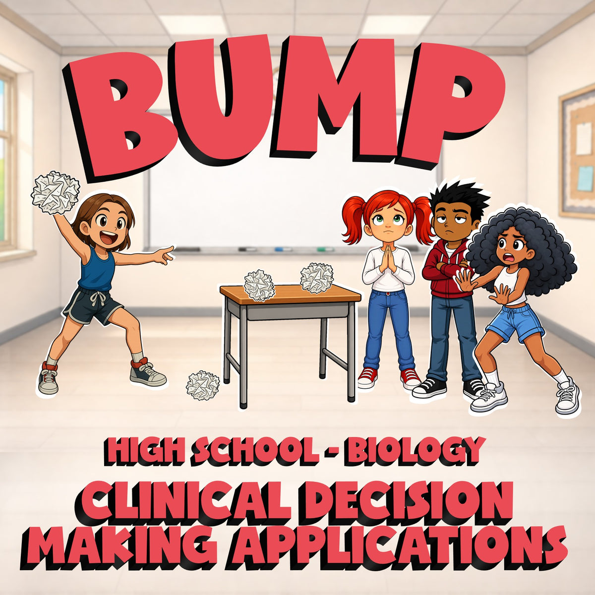 Clinical Decision Making Applications BUMP Science Game - No Prep Biology Review