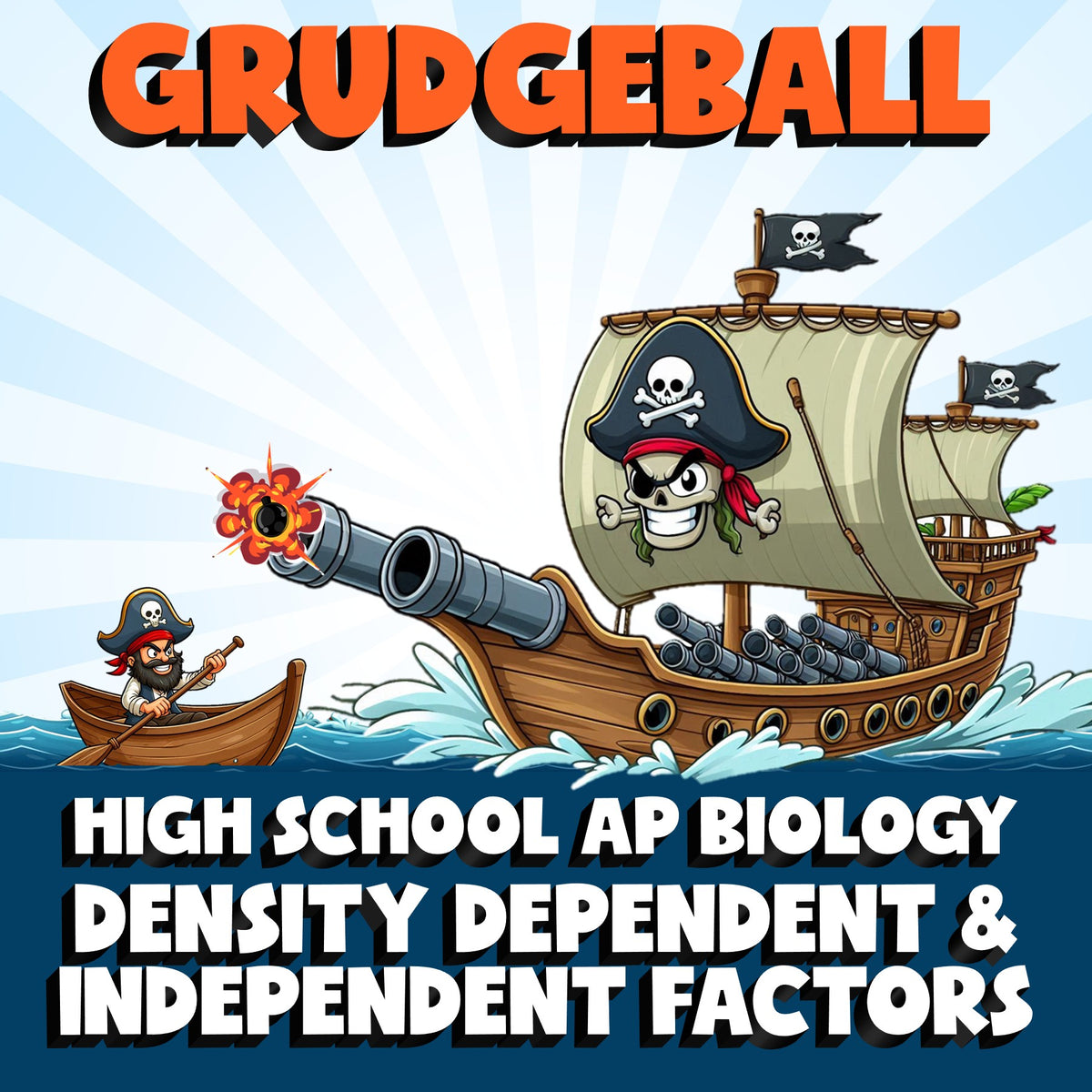 Density Dependent & Independent Factors GRUDGEBALL Science Game - AP Biology