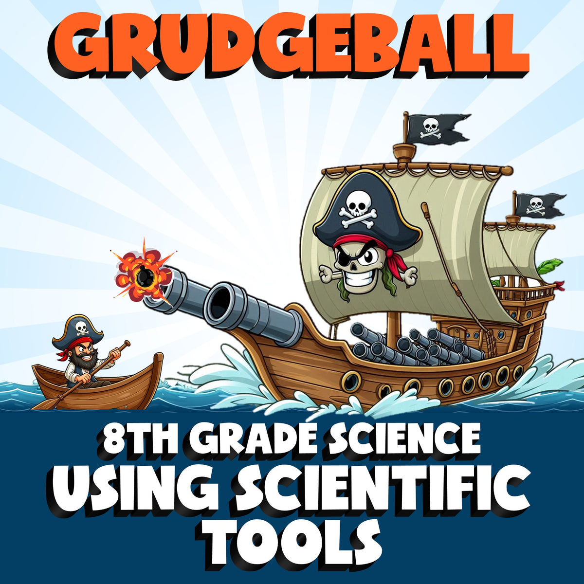 Using Scientific Tools GRUDGEBALL Science Game - No Prep Grade 8 Review Activity