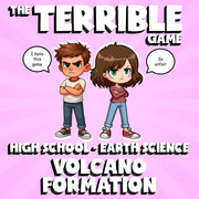 Volcano Formation THE TERRIBLE GAME - No Prep Earth Science Review Activity