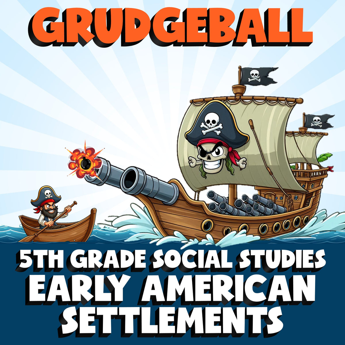 Early American Settlements GRUDGEBALL Socials Game - No Prep Grade 5 Review