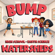Watersheds BUMP Game - No Prep Earth Science Review Activity