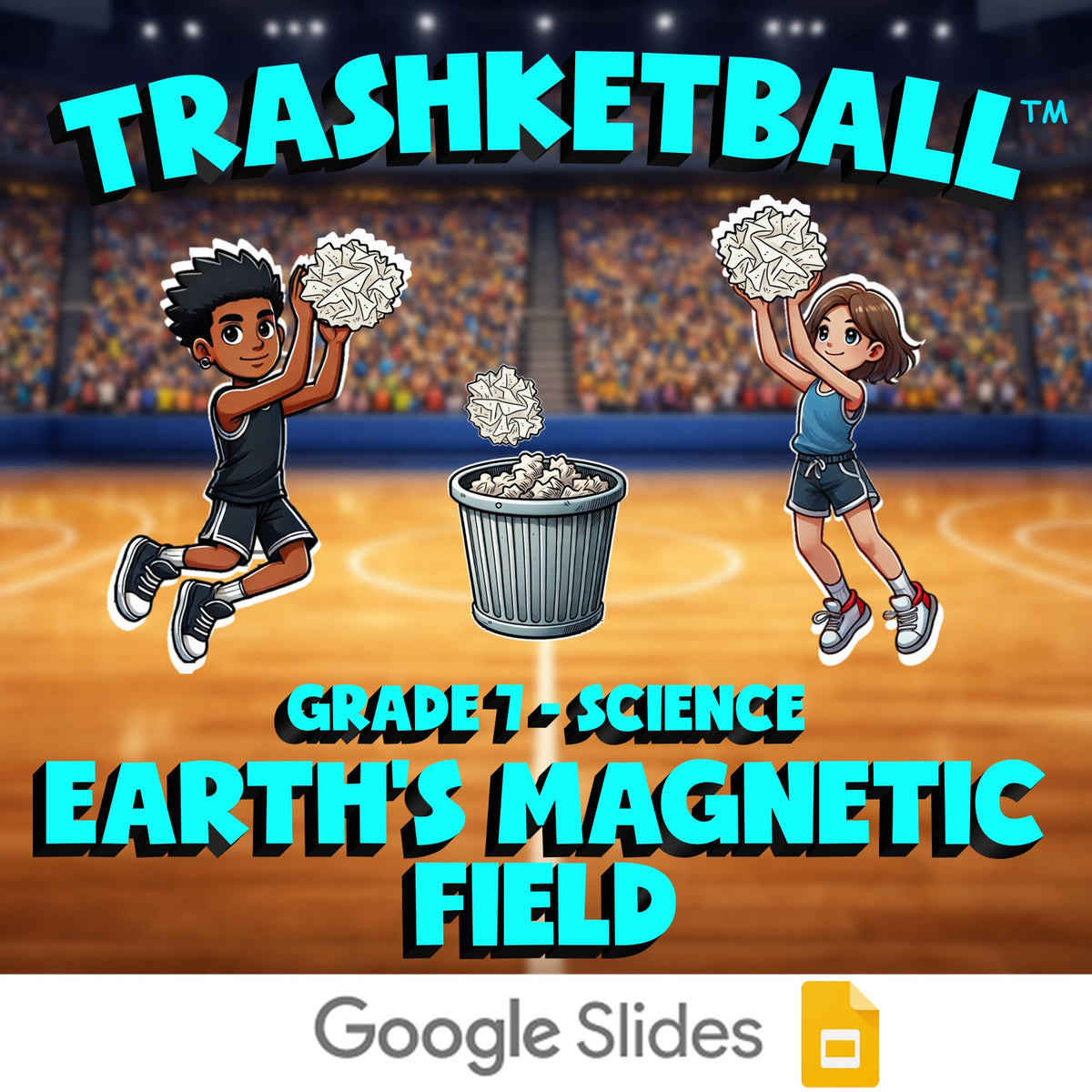 Earth's Magnetic Field TRASHKETBALL Science Game - No Prep Grade 7 Review
