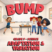 Adaptation & Variation BUMP Science Game - No Prep Grade 9 Review Activity