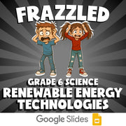 Renewable Energy Technologies FRAZZLED Science Game - No Prep Grade 6 Review