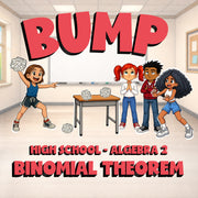 Binomial Theorem BUMP Math Game - No Prep Algebra 2 Review Activity