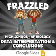 Data Interpretation & Conclusions FRAZZLED Science Game - No Prep AP Biology