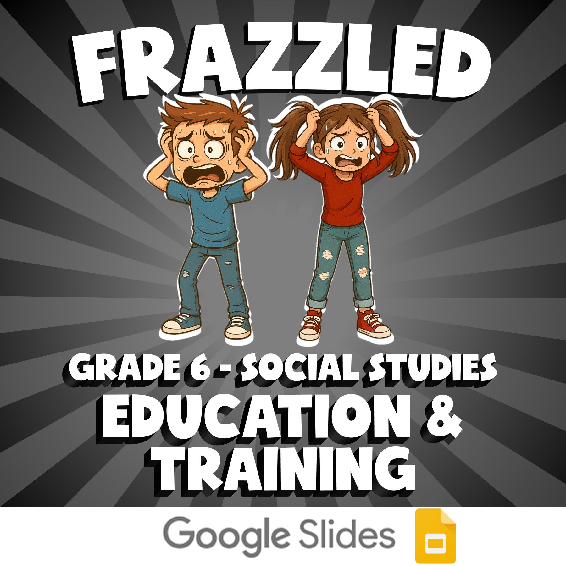 Education & Training FRAZZLED Socials Game - No Prep Grade 6 Review Activity