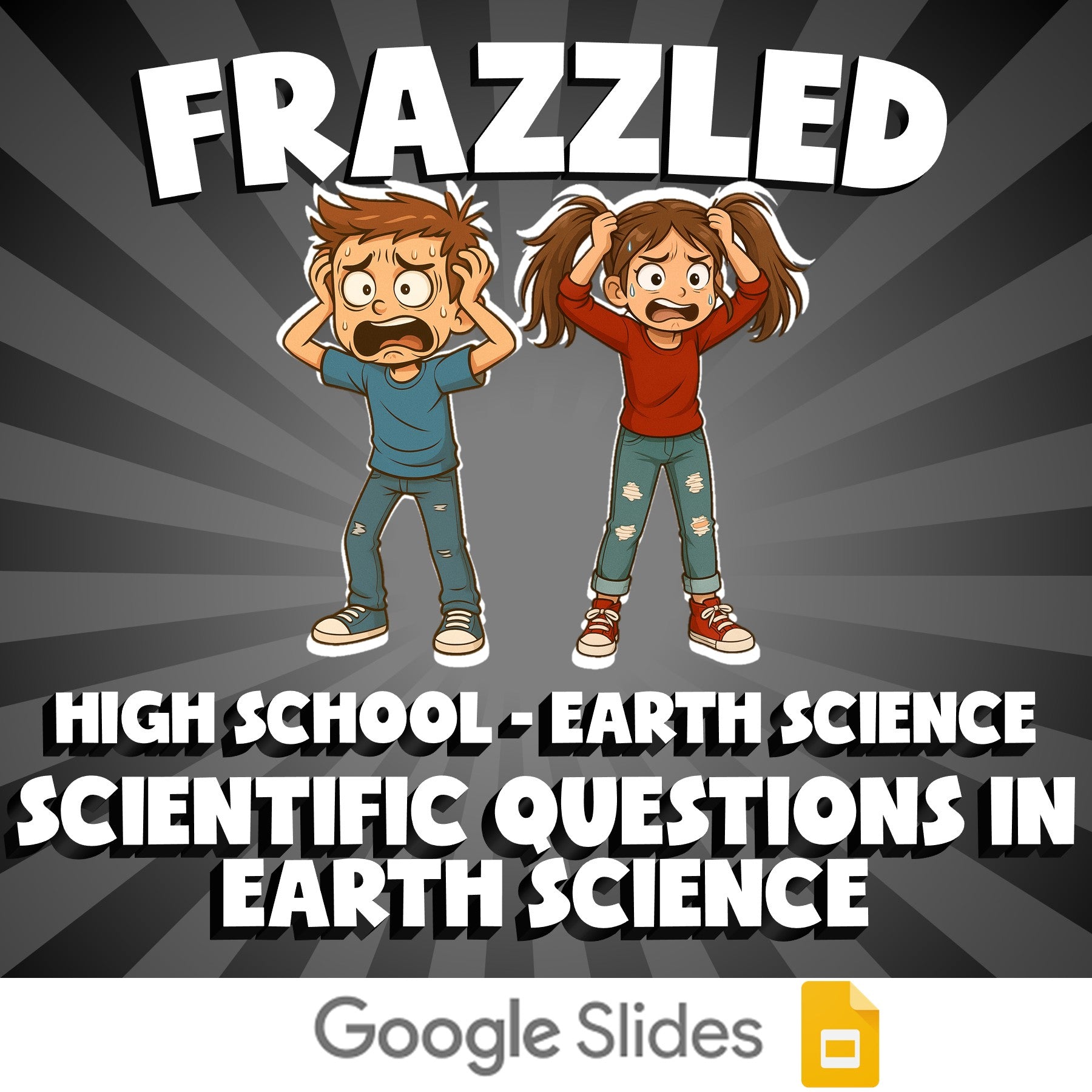 Scientific Questions in Earth Science FRAZZLED Game - No Prep Earth Science
