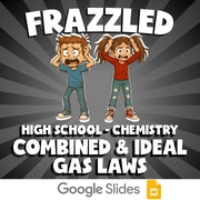 Combined & Ideal Gas Laws FRAZZLED Science Game - No Prep Chemistry Review