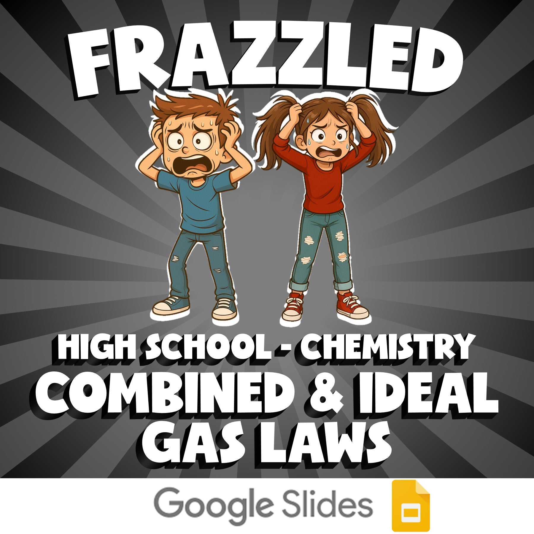 Combined & Ideal Gas Laws FRAZZLED Science Game - No Prep Chemistry Review