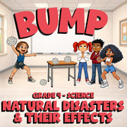 Natural Disasters & Their Effects BUMP Science Game - No Prep Grade 4 Review