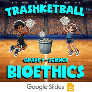 Bioethics TRASHKETBALL Science Game - No Prep Grade 9 Review Activity