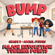Major Revolution Turning Points BUMP Socials Game - No Prep Grade 5 Review