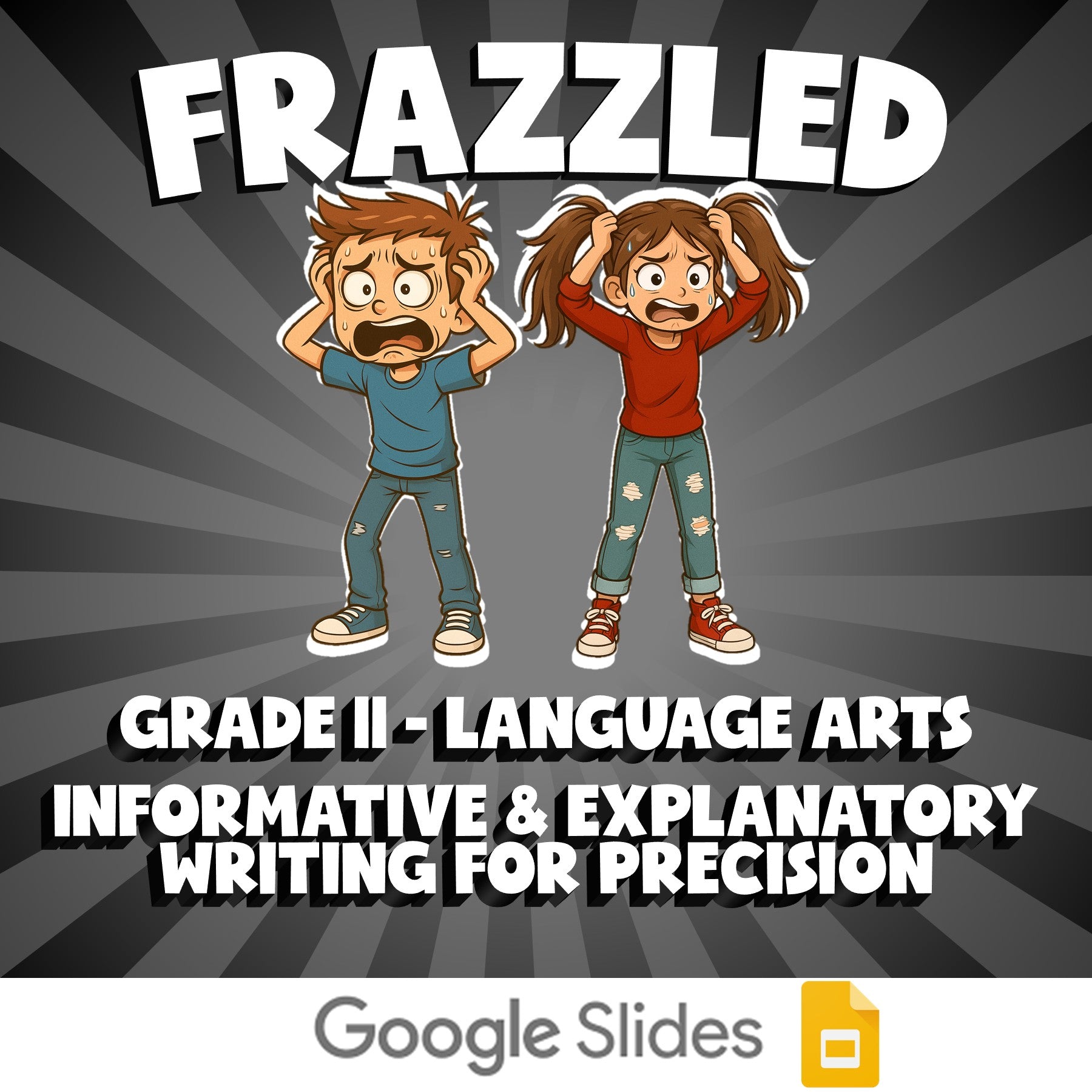 Informative & Explanatory Writing for Precision FRAZZLED ELA Game - Grade 11