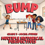 Multiple Historical Perspectives BUMP Socials Game - No Prep Grade 5 Review