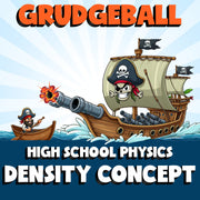 Density Concept GRUDGEBALL Science Game - No Prep Physics Review Activity