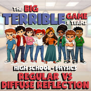 Regular vs Diffuse Reflection BIG TERRIBLE GAME - No Prep Physics Science Review