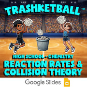 Reaction Rates & Collision Theory TRASHKETBALL Science Game - No Prep Chemistry