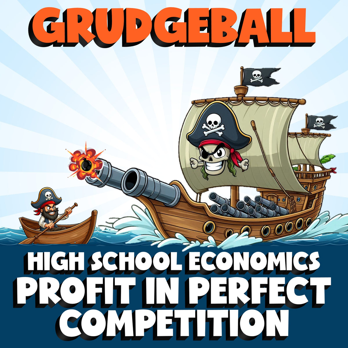 Profit in Perfect Competition GRUDGEBALL Economics Game - No Prep Review
