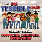 Producers, Consumers, Decomposers BIG TERRIBLE GAME - Grade 5 Science Review