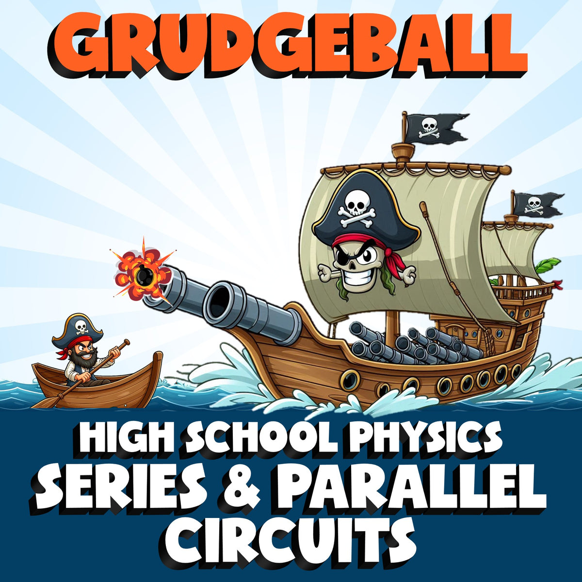 Series & Parallel Circuits GRUDGEBALL Science Game - No Prep Physics Review