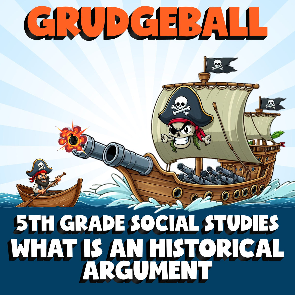 What Is an Historical Argument GRUDGEBALL Socials Game - No Prep Grade 5 Review