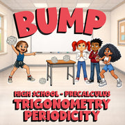 Trigonometry Periodicity BUMP Math Game - No Prep PreCalculus Review Activity